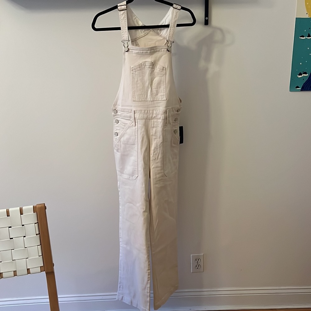 Mother Patch Pocket Overall ankle